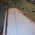 Inox balustrades zwembad