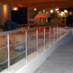 Inox balustrades zwembad